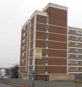 Medvale House, a brick office block on Mote Road, Maidstone