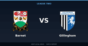 Gillingham 6-2 Barnet: League Two match report
