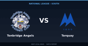 Tonbridge Angels 1-2 Torquay: National League - South match report