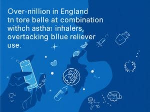 Over One Million in England Switch to Combination Asthma Inhalers, Overtaking Blue Reliever Use