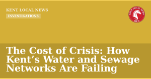 The Cost of Crisis: How Kent’s Water and Sewage Networks Are Failing — Kent Local News branded hero