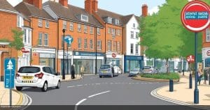 Pocket parks work begins on Maidstone town centre streets