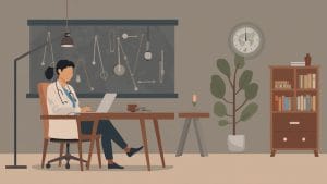 When a Doctor Faces Her Father's Death at Home