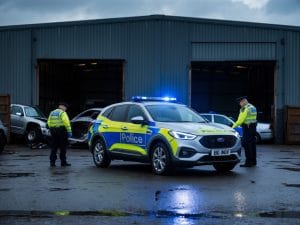 Kent Police Raid Suspected Chop Shop Near Gravesend and Arrest Two Men