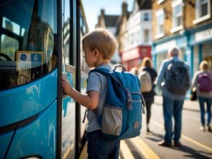 Children travel free on Kent buses throughout August 2026