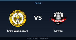 Cray Wanderers 1-0 Lewes: FA Cup match report
