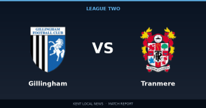 Gillingham 2-0 Tranmere: League Two match report