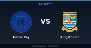 Herne Bay 3-3 Kingstonian: FA Trophy match report
