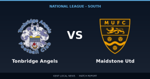 Maidstone United 1-0 Tonbridge Angels: National League - South match report