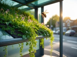 Maidstone rolls out living-roof bus shelters, Cool Zones and Eco Hubs in climate push