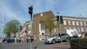 Tunbridge Wells Town Hall, Mount Pleasant Road